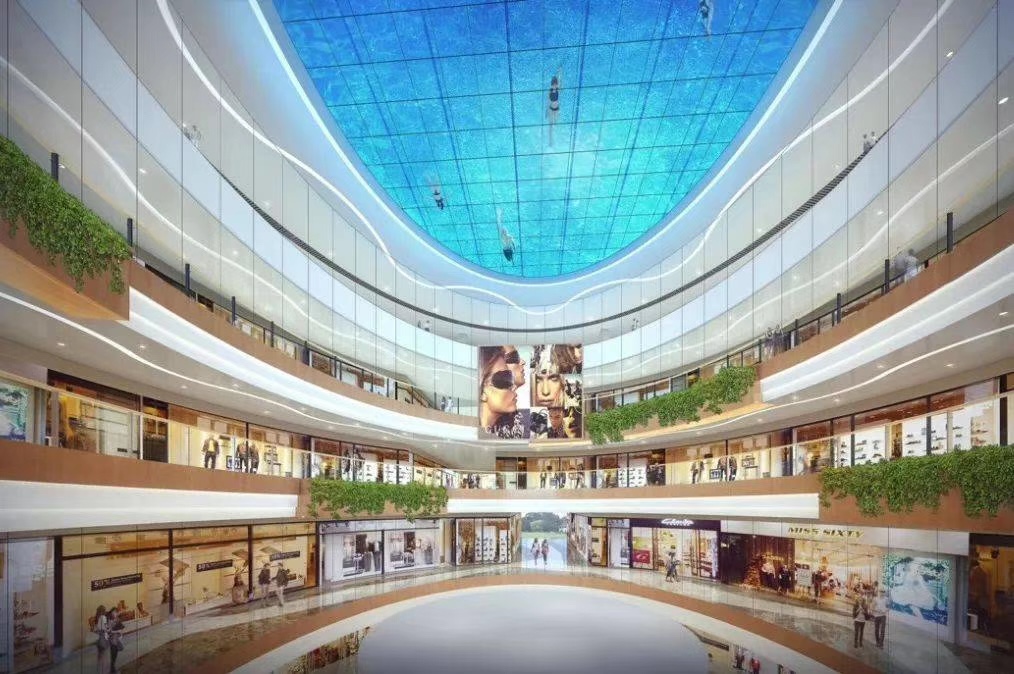 Acrylic Sky Swimming Pool, Changsha, China